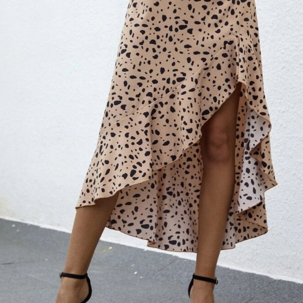 Ruffle Hem Skirt
